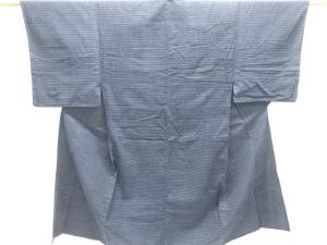 アンティーク　木綿本場久留米書生絣単衣男物着物